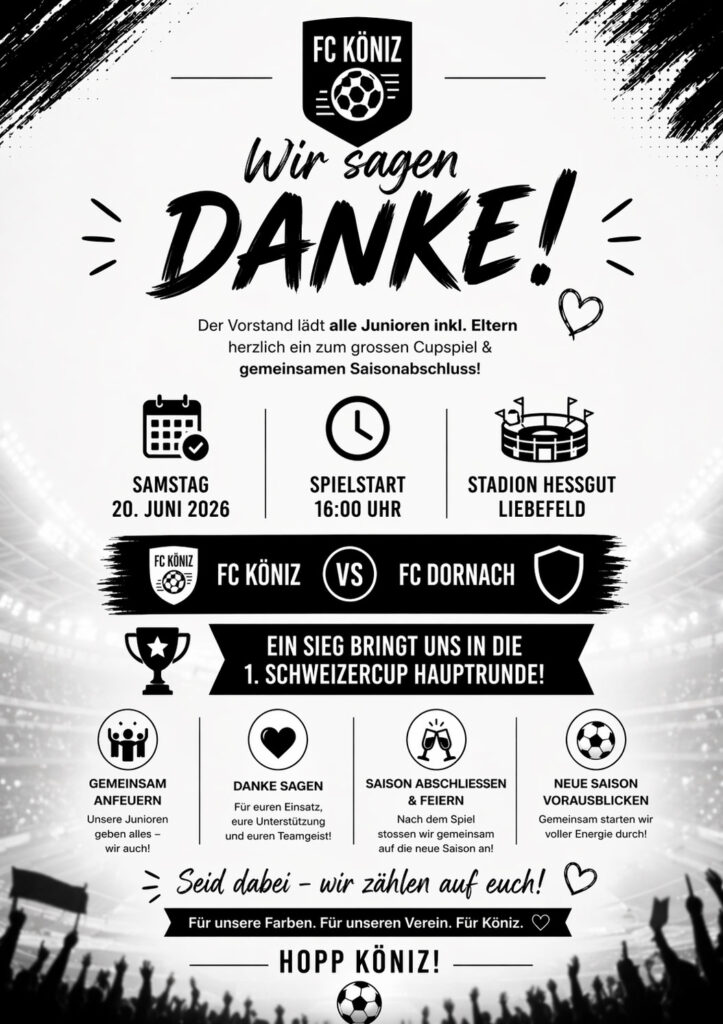 fc koeniz cupspiel flyer a4